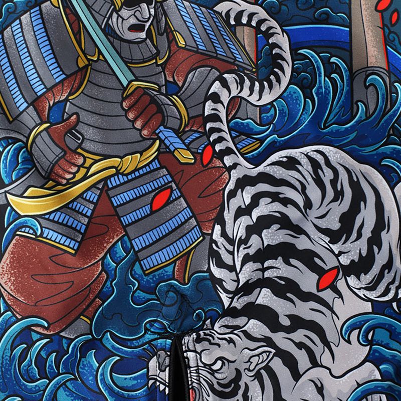 Ground Game MMA Yokai 3.0 MMA-Shorts für Herren schwarz 22SHORTSMMAYOK3 7