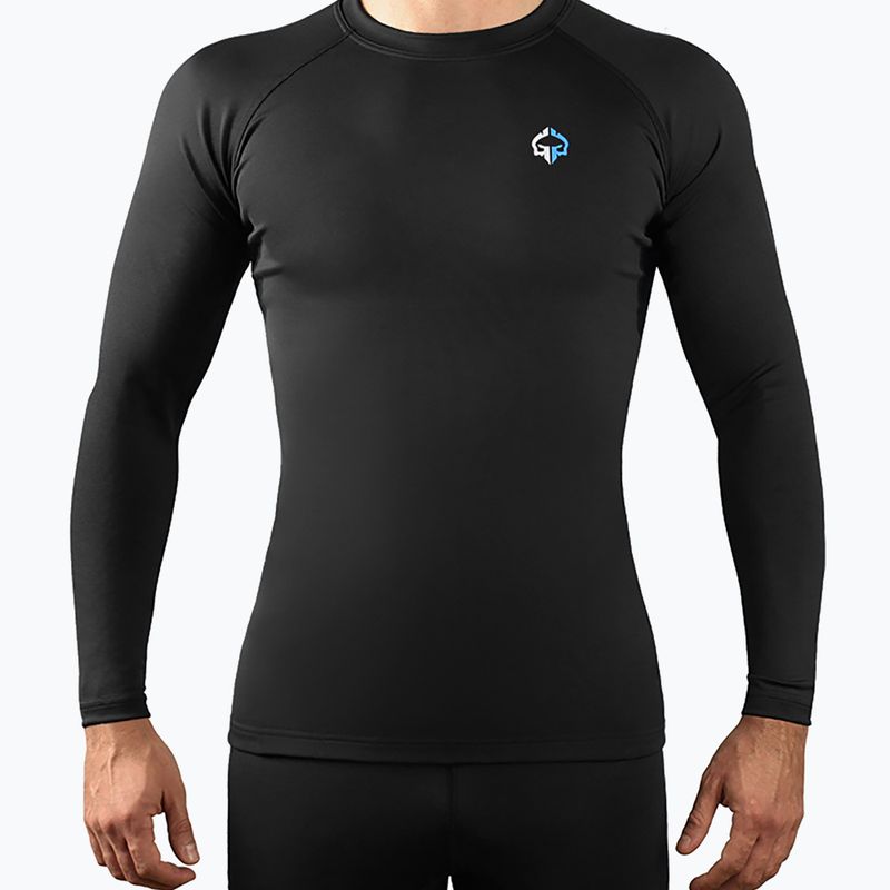 Herren Ground Game Essential rashguard 22RASHESLOGOLS
