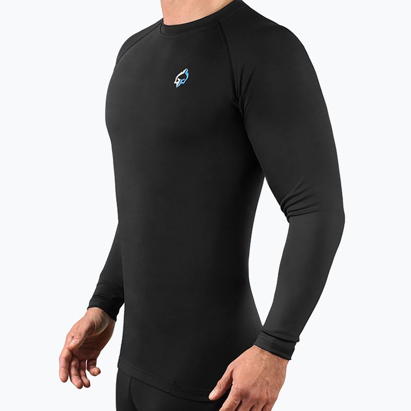 Herren Ground Game Essential rashguard 22RASHESLOGOLS