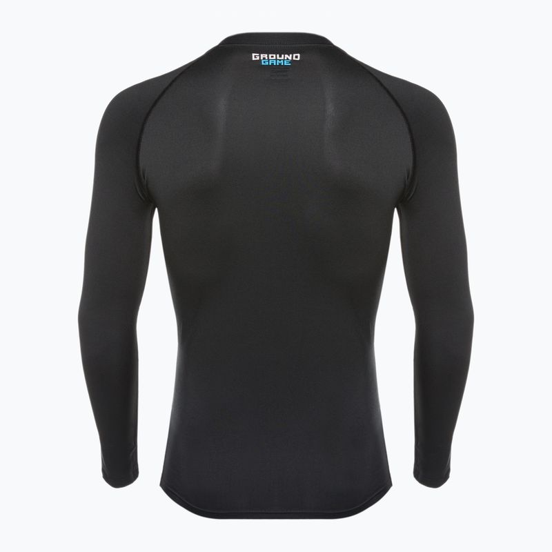 Herren Ground Game Essential rashguard 22RASHESLOGOLS