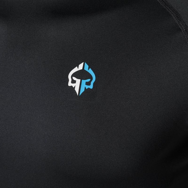 Men's Ground Game Essential rashguard schwarz 22RASHESLOGOSS