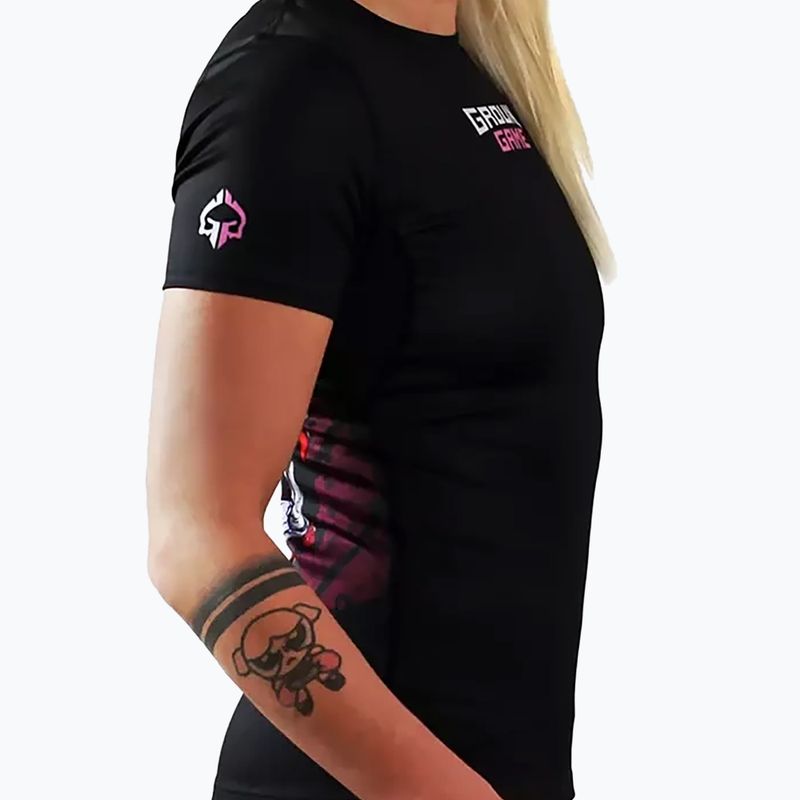 Women's Ground Game Tsuru Warrior mehrfarbig Rashguard 4