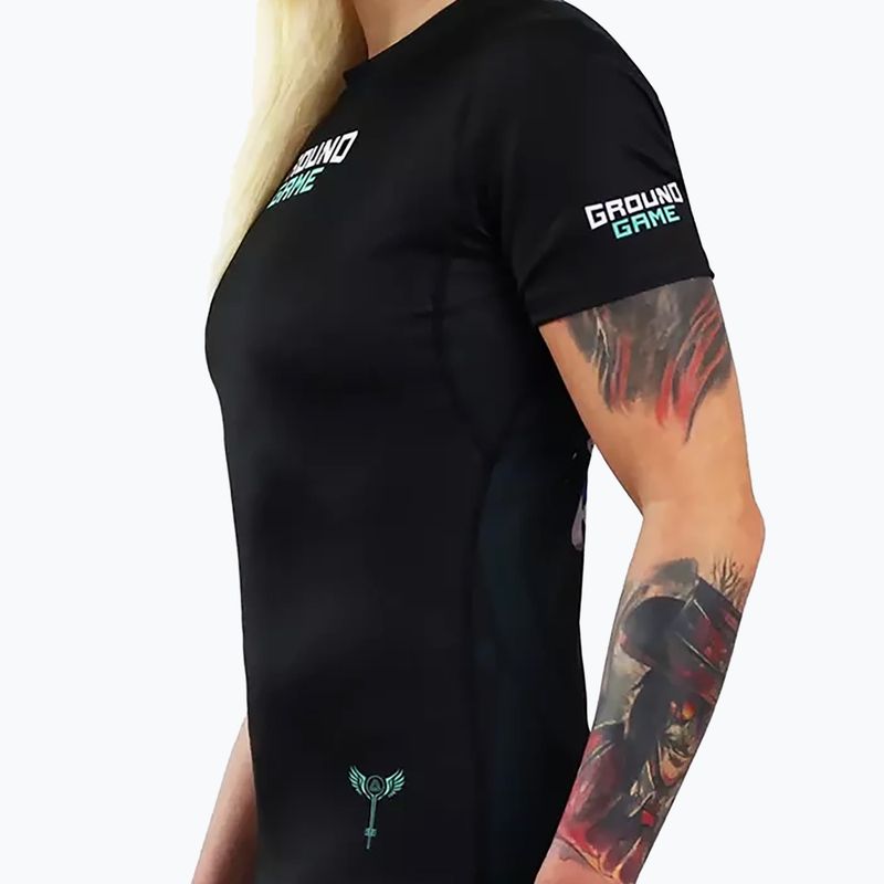 Ground Game Damen Rashguard Valkyria multicolour 3
