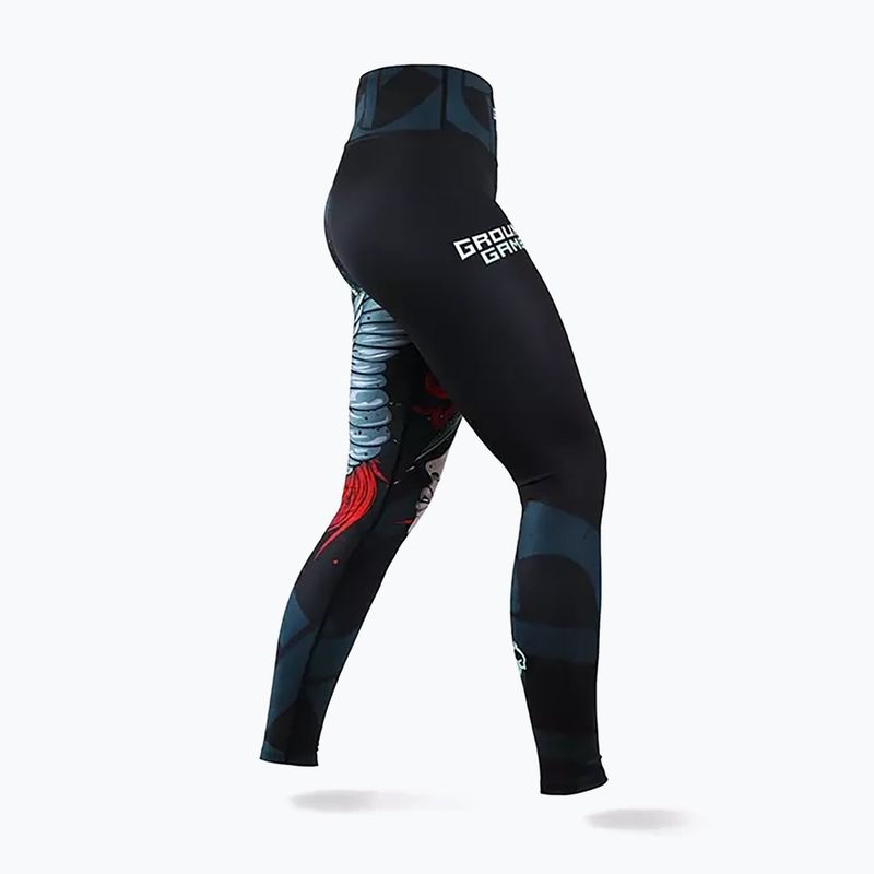 Damen Trainingsleggings Ground Game Valkyria multicolor 4