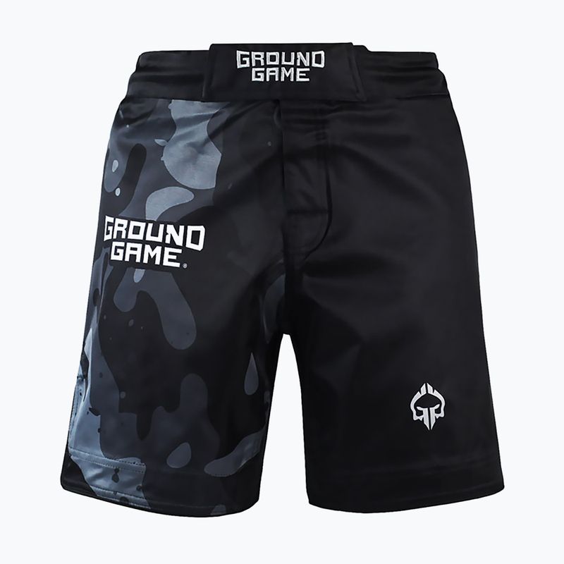 Herren Ground Game MMA Moro 4.0 Shorts schwarz 22SHORMMAMORO4GRY