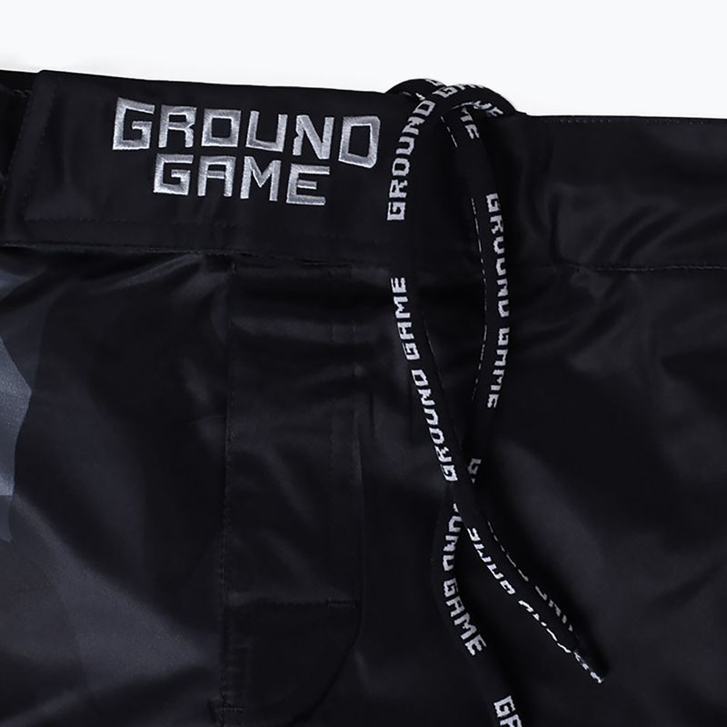 Herren Ground Game MMA Moro 4.0 Shorts schwarz 22SHORMMAMORO4GRY 5