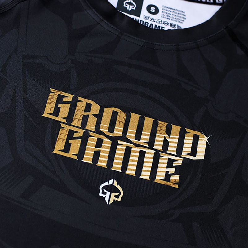 Ground Game Oni Samurai Herren Rashguard schwarz 22RASHSSSAM3 5
