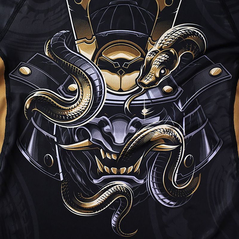 Ground Game Oni Samurai Herren Rashguard schwarz 22RASHSSSAM3 6