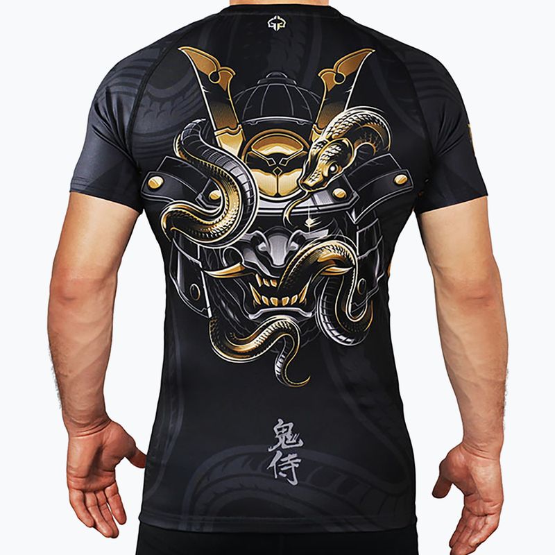 Ground Game Oni Samurai Herren Rashguard schwarz 22RASHSSSAM3