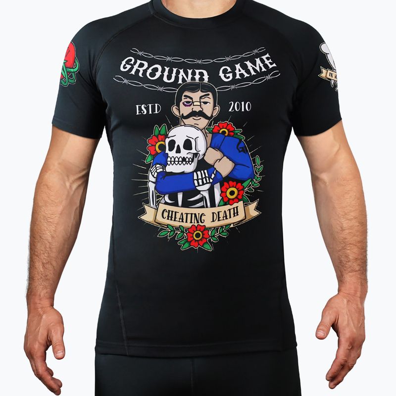 Herren Ground Game Oldtatoo Rashguard