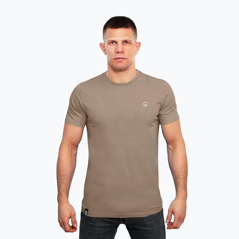 Herren Ground Game Minimal 2.0 T-shirt beige