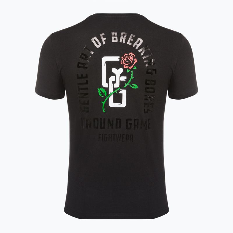 Men's Ground Game Rose T-Shirt schwarz