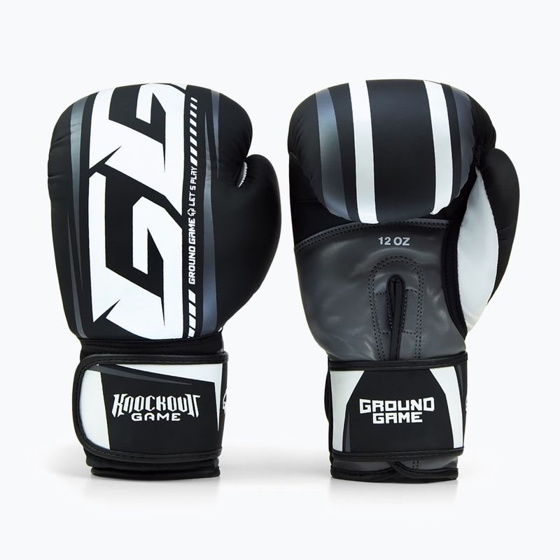 Ground Game Big Typo Boxhandschuhe schwarz
