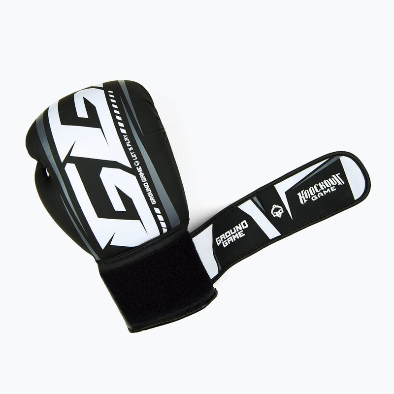 Ground Game Big Typo Boxhandschuhe schwarz