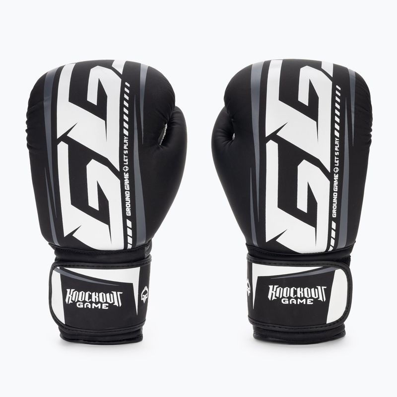 Ground Game Big Typo Boxhandschuhe schwarz