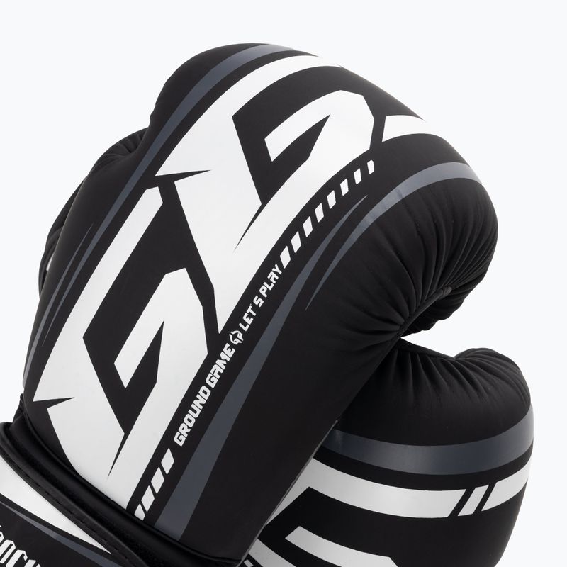 Ground Game Big Typo Boxhandschuhe schwarz