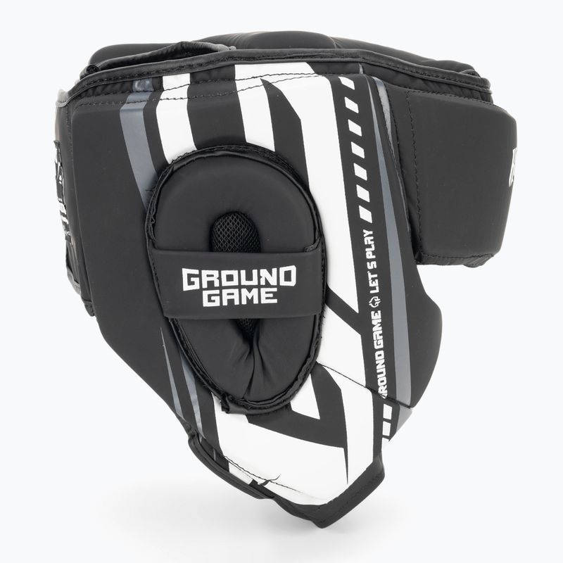 Ground Game Big Typo Boxhelm schwarz 2