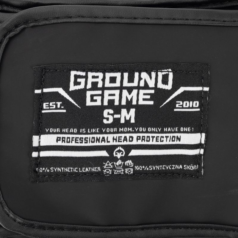 Ground Game Big Typo Boxhelm schwarz 5