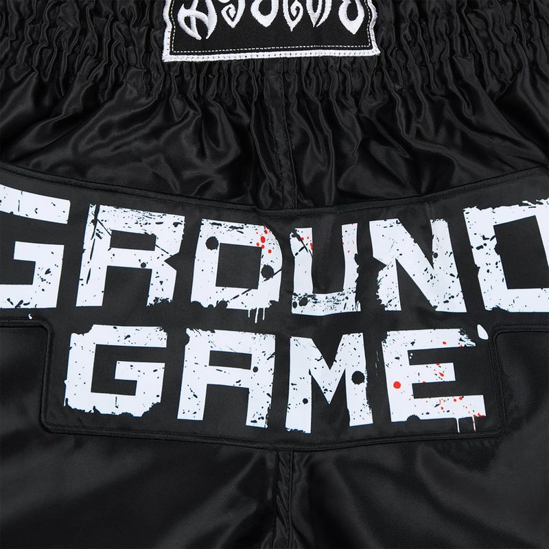 Ground Game Muay Thai Skullz mehrfarbige Trainingsshorts 4