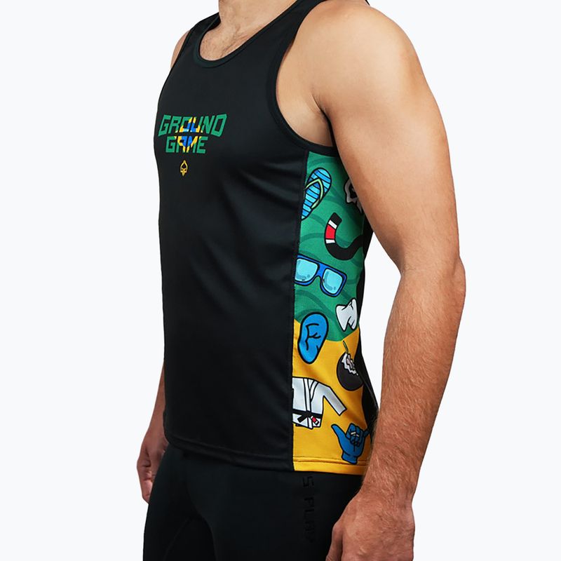 Tanktop Ground Game Copacabana mehrfarbig 3