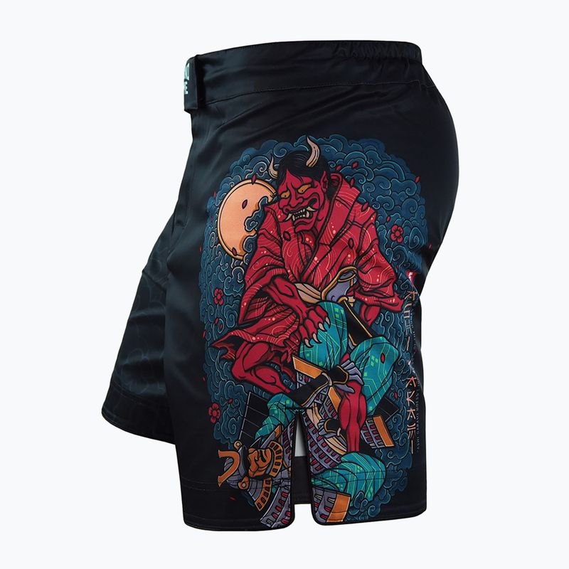 Ground Game Herren MMA Ashi Garami mehrfarbig Trainingsshorts 3
