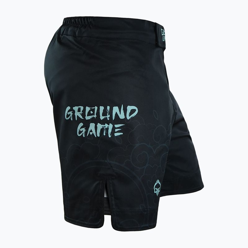 Ground Game Herren MMA Ashi Garami mehrfarbig Trainingsshorts 4