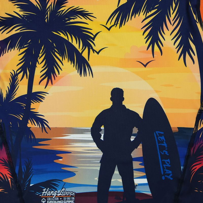 Men's Ground Game Rashguard Hang Loose mehrfarbig 3