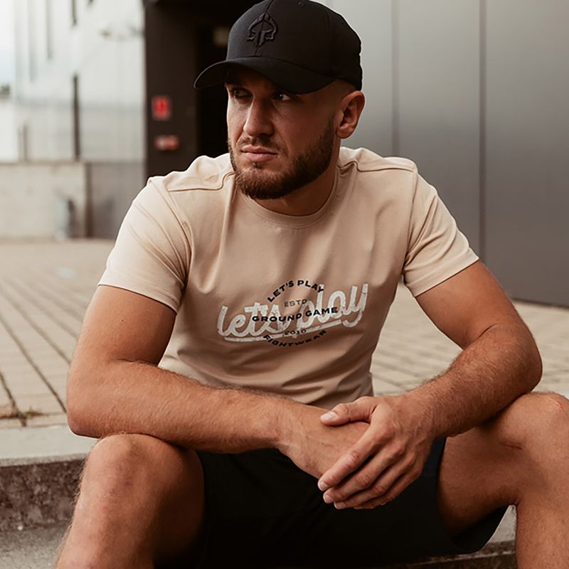 Herren Ground Game Play T-shirt braun 6