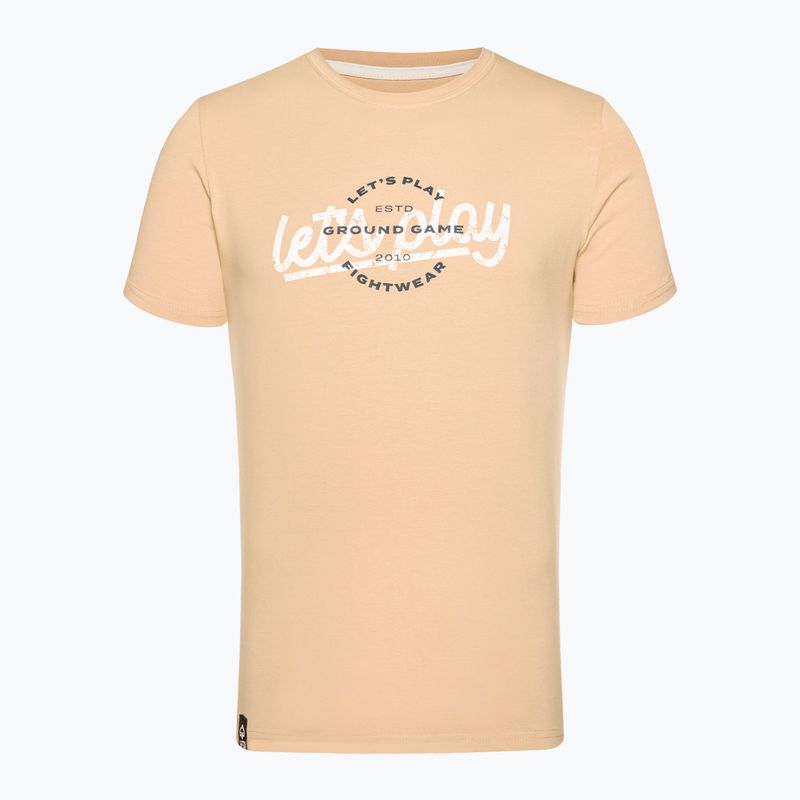 Herren Ground Game Play T-shirt braun 2
