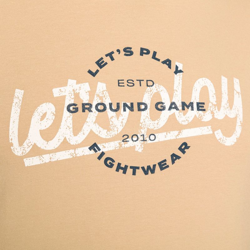 Herren Ground Game Play T-shirt braun 4