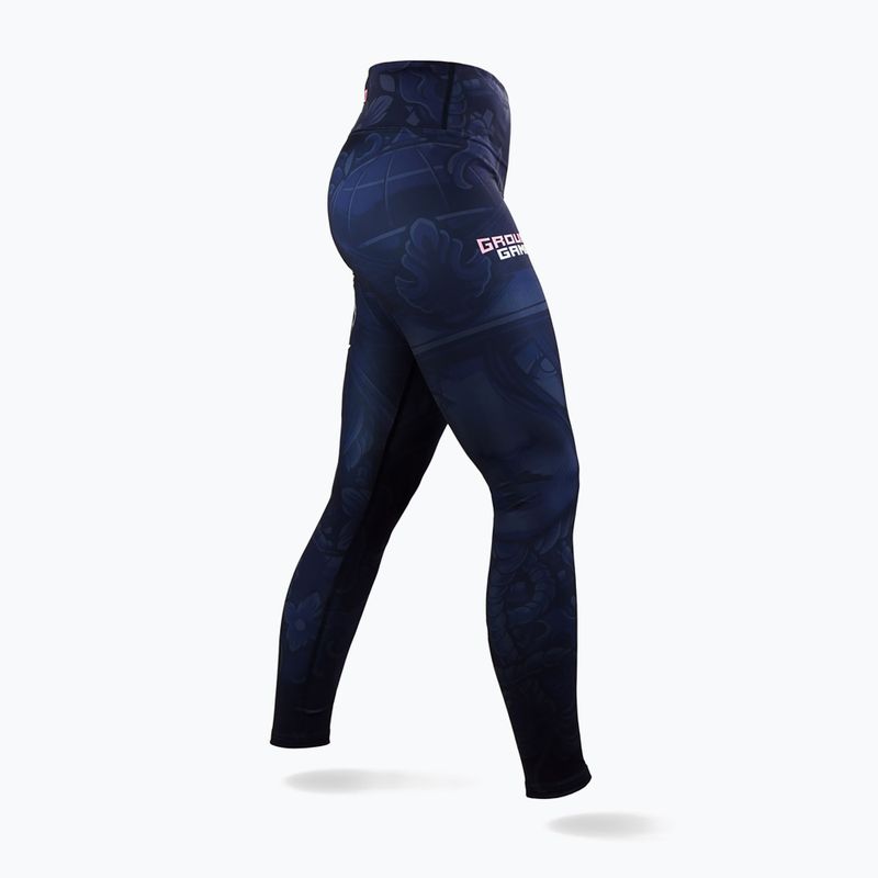 Damen Trainingsleggings Ground Game Asami multicolor 4