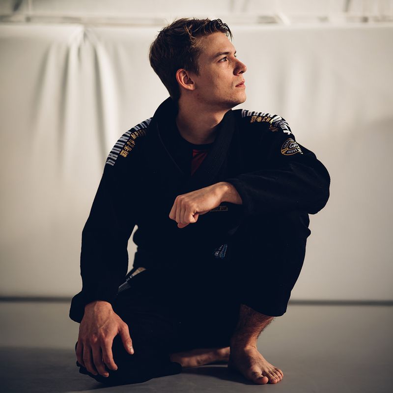 Gi für Brazilian Jiu-Jitsu Ground Game Champion 3.0 Schwarz 23