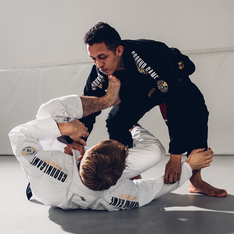 Gi für Brazilian Jiu-Jitsu Ground Game Champion 3.0 Schwarz 24