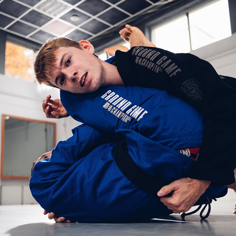 Gi für Brazilian Jiu-Jitsu Ground Game Champion 3.0 Blau 20