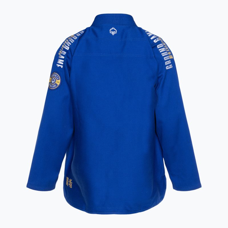 GI für Brazilian Jiu-Jitsu Ground Game Champion 3.0 blau 3