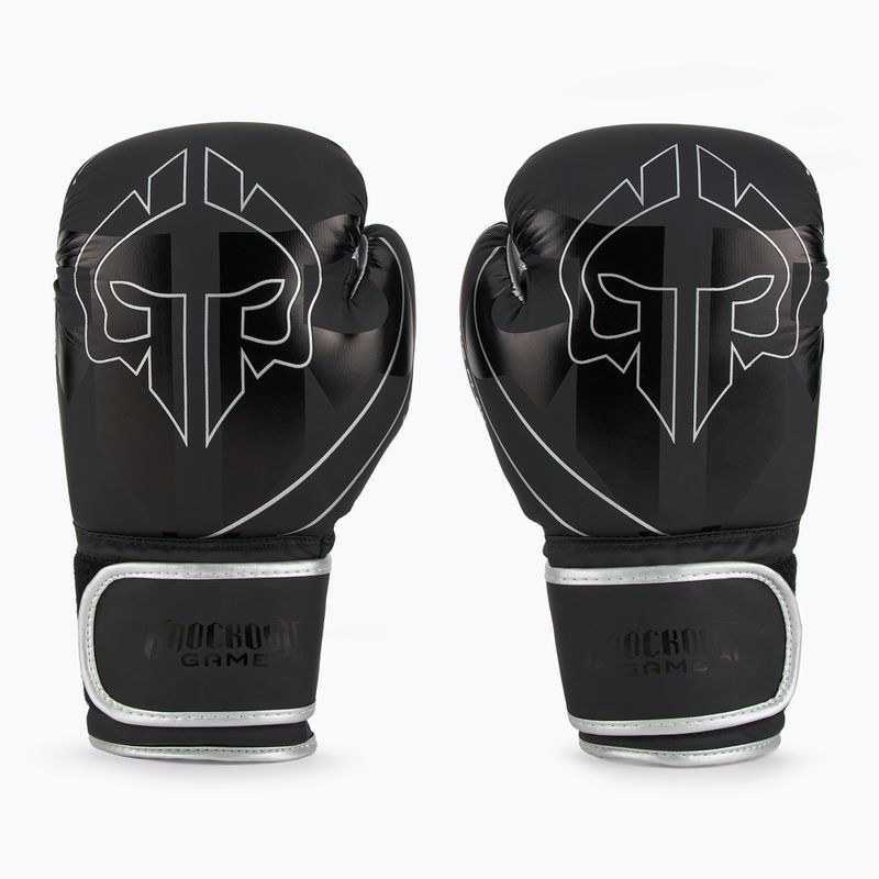 Boxhandschuhe Ground Game Logo 3.0 Schwarz 2