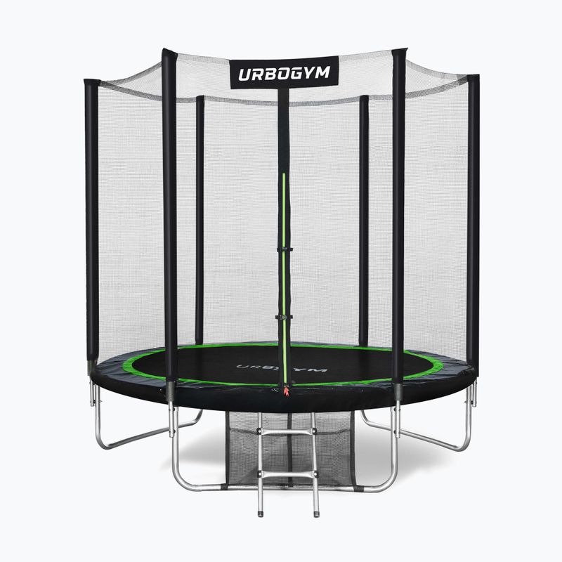 Urbogym Classic 252 cm schwarz 8FT Gartentrampolin