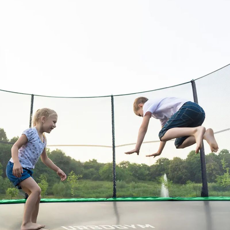 Urbogym Classic 312 cm Gartentrampolin schwarz 10FT 11