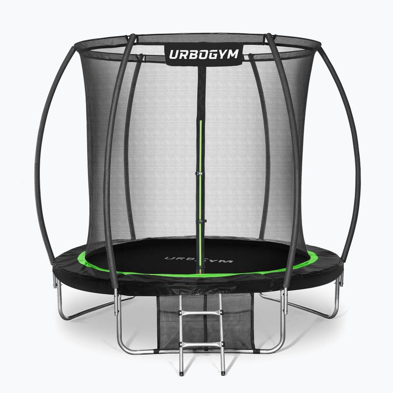 Urbogym Infinity 252 cm schwarz 8FT Gartentrampolin