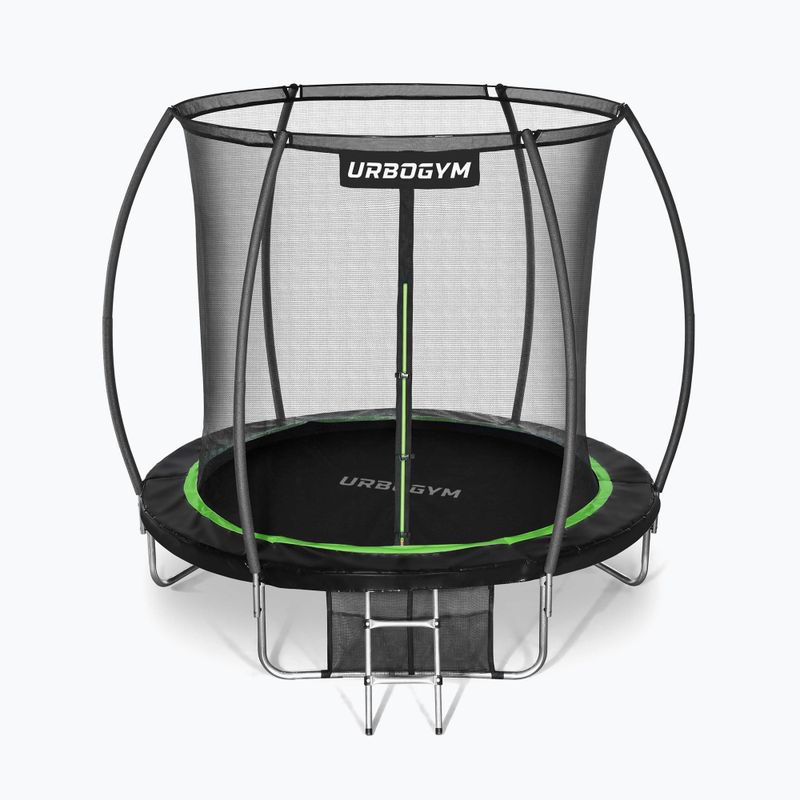 Urbogym Infinity 252 cm schwarz 8FT Gartentrampolin 2