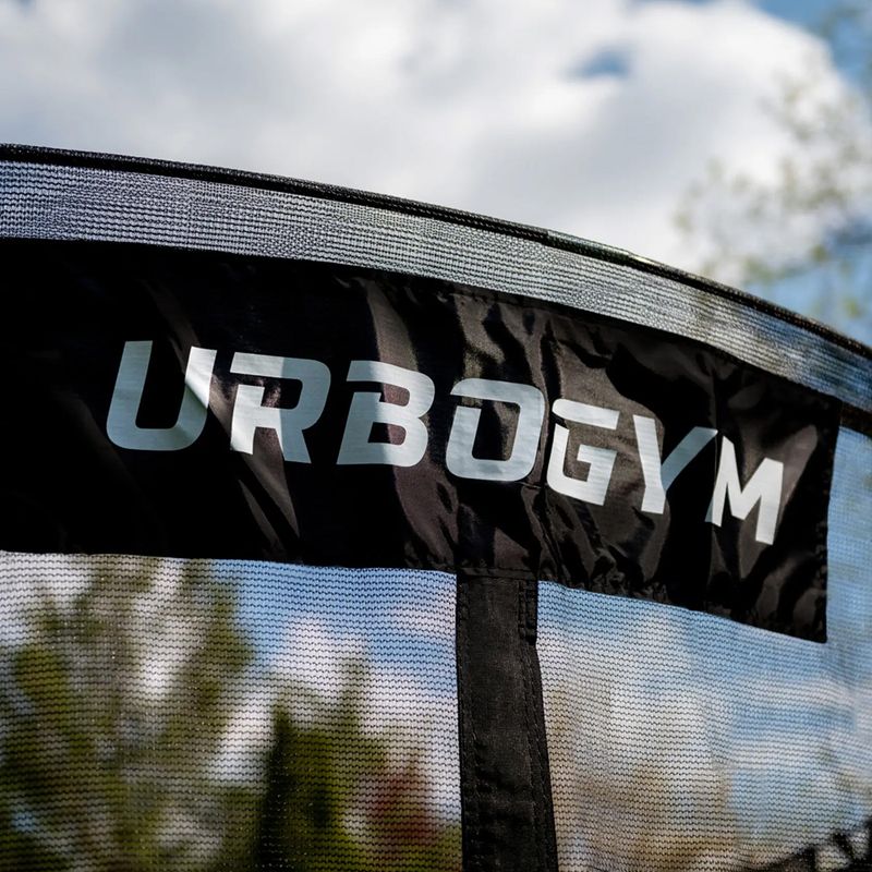 Urbogym Infinity 252 cm schwarz 8FT Gartentrampolin 13