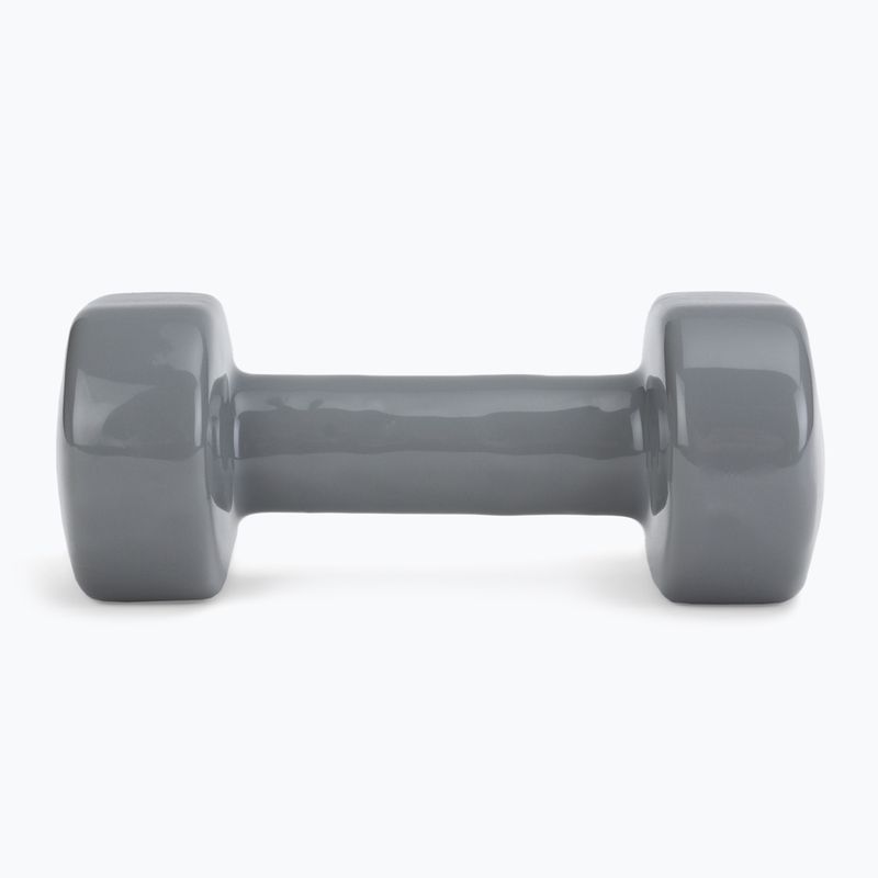 Bauer Fitness Vinyl Kurzhantel 3 kg grün AC-1404 4