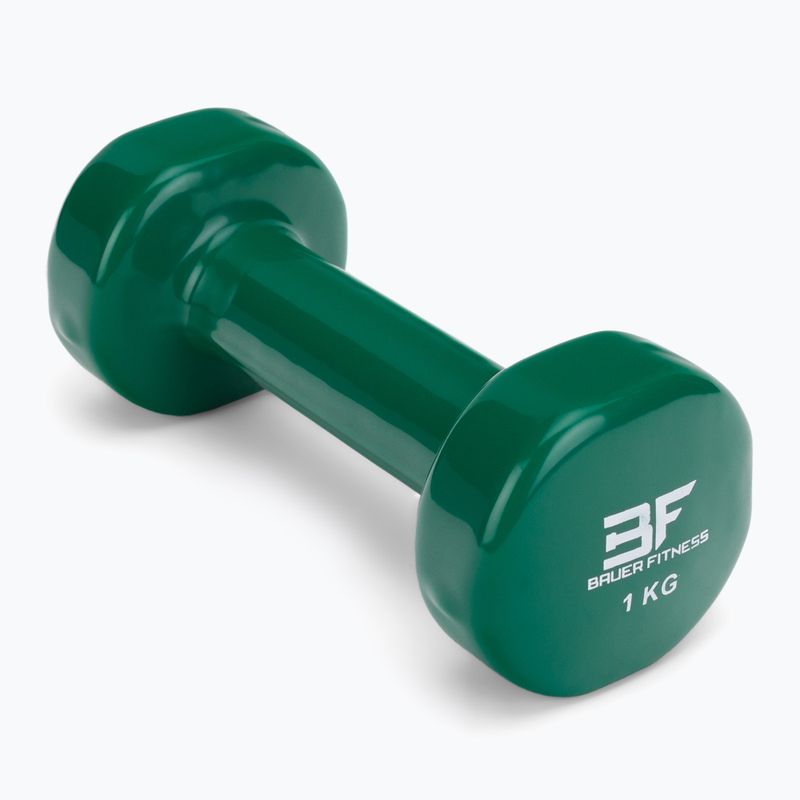 Bauer Fitness Vinyl Kurzhantel 1 kg gelb AC-1402