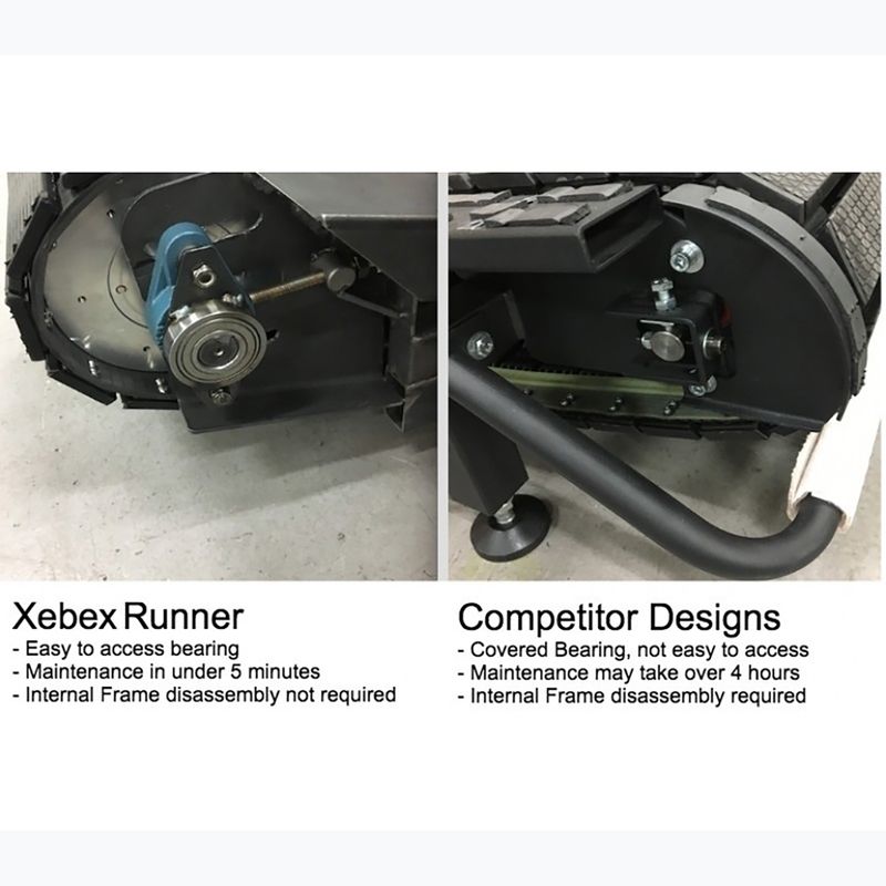 Magnetlaufband XEBEX Air Runner Black 14
