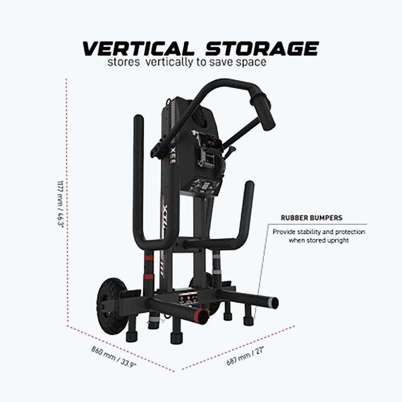 Trainingsschlitten XEBEX XT4 Sled black 4