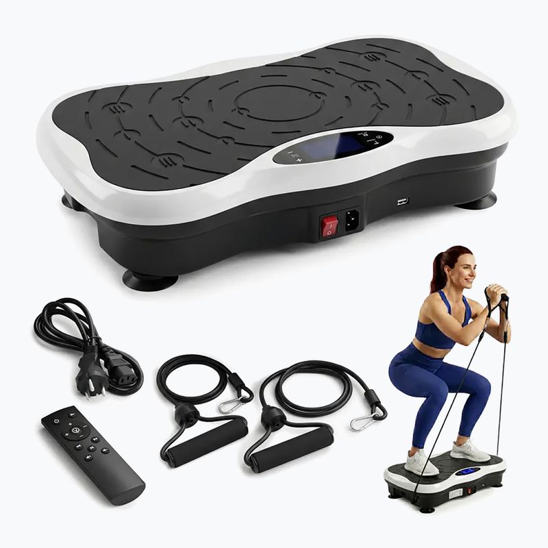 Vibrationsplattform Extralink Moonwalk Spin Move black/white 6