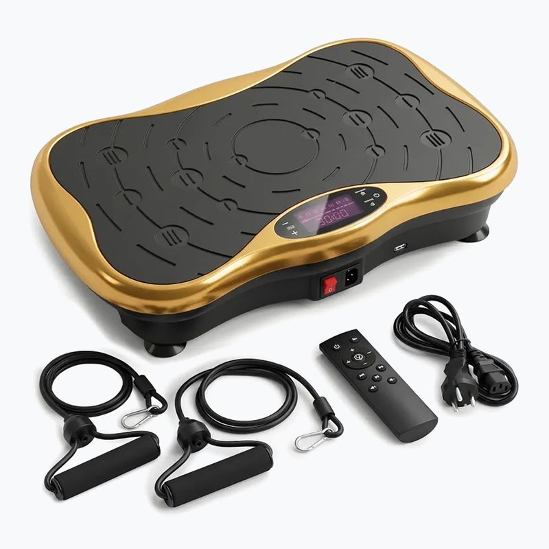 Vibrationsplattform Extralink Moonwalk Spin Move black/gold 5