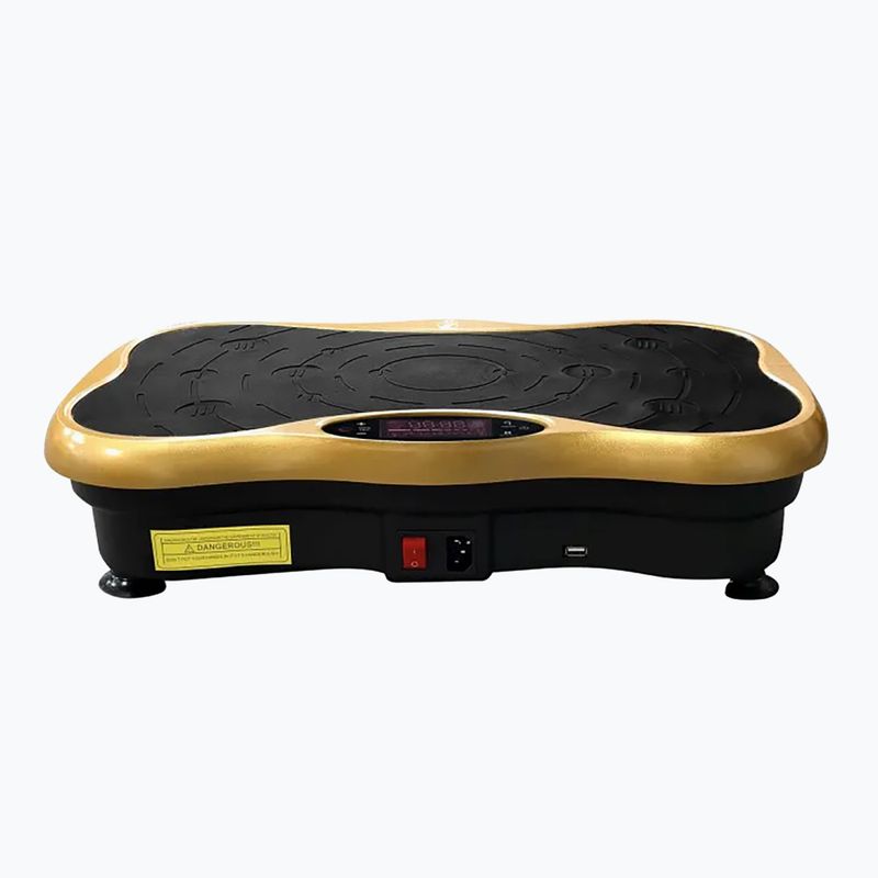 Vibrationsplattform Extralink Moonwalk Spin Move black/gold 9