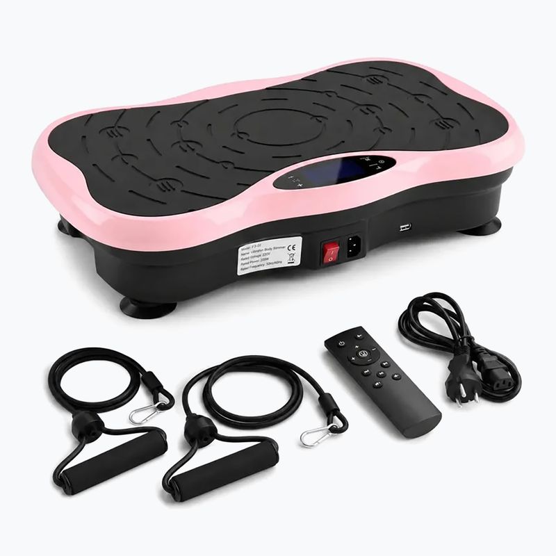 Vibrationsplattform Extralink Moonwalk Spin Move black/pink 5