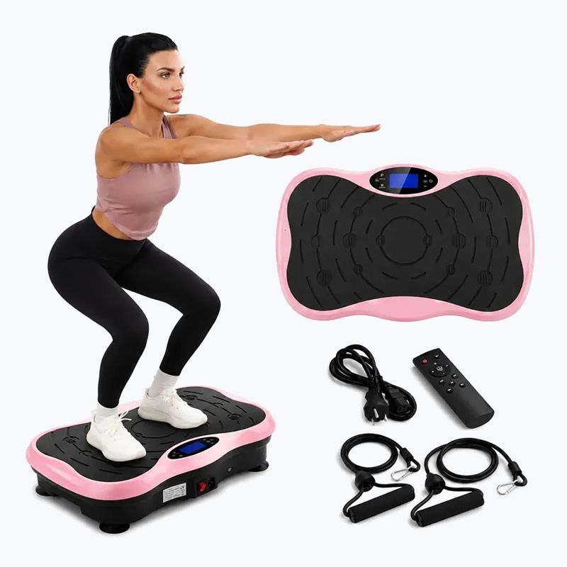 Vibrationsplattform Extralink Moonwalk Spin Move black/pink 8